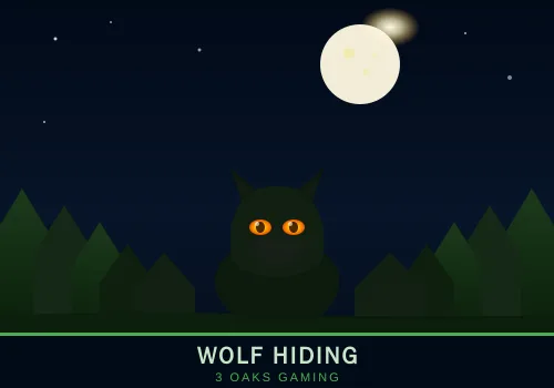 Wolf Hiding by 3 Oaks Gaming