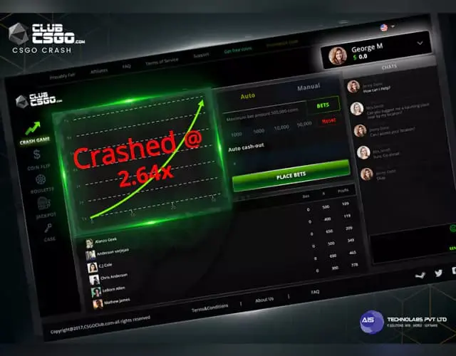 crypto sweepstakes casino software