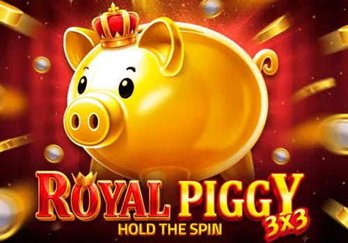 3x3 Royal Piggy Hold the Spin slot by Gamzix