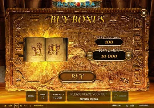 Book of Ra Deluxe slot by Greentube