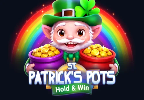 St. Patrick's Pots Hold and Win slot game — available via Groove Technology
