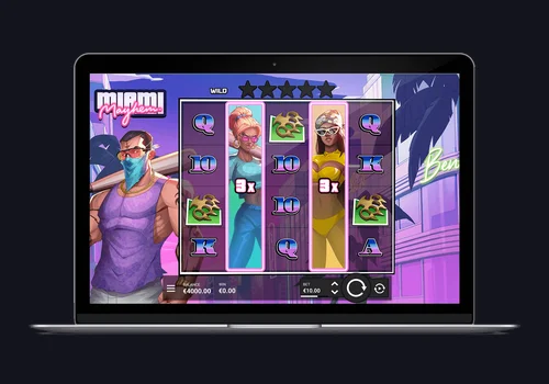 Miami Mayhem slot by Hacksaw Gaming