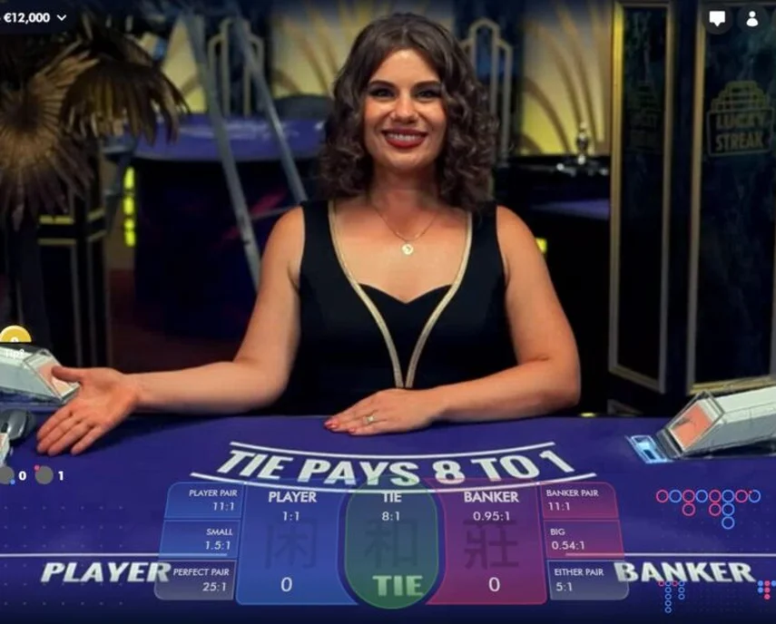 Live Baccarat by Lucky Streak Live