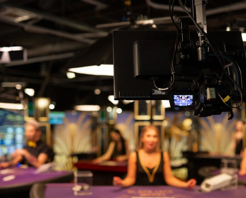 Lucky Streak Live dealer studio in Riga, Latvia