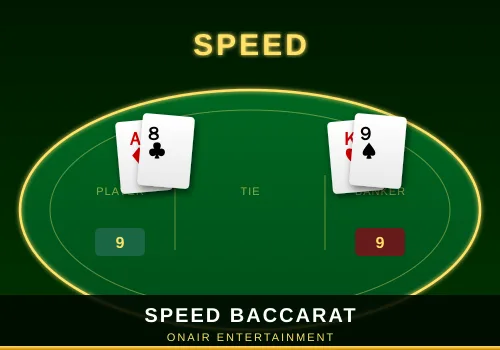 Speed Baccarat by OnAir Entertainment