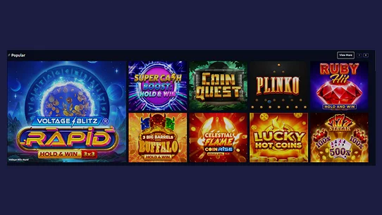 popular sweepstakes casino games
