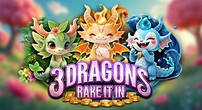 3 Dragons Rake It In by Red Rake Gaming