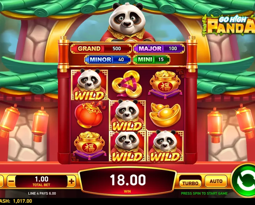 Go High Panda by RubyPlay