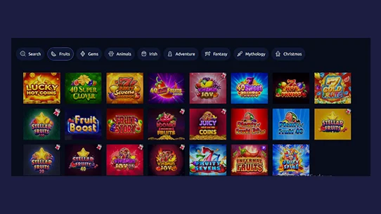 sweepstakes casino game categories featuring