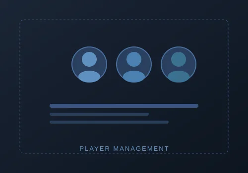 Player Management System by Vibra Gaming