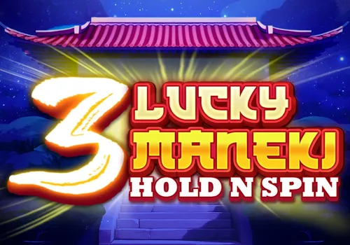 3 Lucky Maneki Hold N Spin by Wizard Games